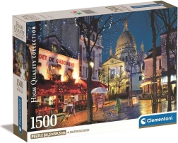 Puzzle 1500 elementów compact Paris Montmartre
