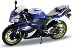 Welly motocykl Yamaha YZF‑R1 1:10 niebieski