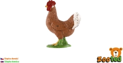 Figurka kury domowej 4 cm
