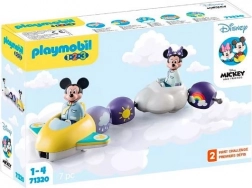 Zestaw figurek PLAYMOBIL 1.2.3 DISNEY – Miki i Minnie: przejażdżka w chmurach