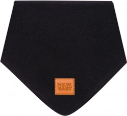 Dziecięcy bawełniany komin New Baby Favorite czarny