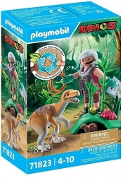 Playmobil Dinos velociraptor – zestaw do zabawy dla dzieci