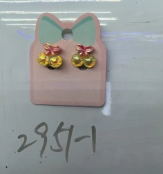 Zestaw kolczyków Wiśnie