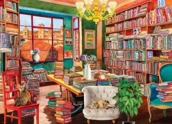 Puzzle Stara Biblioteka 1000 elementów EUROGRAPHICS