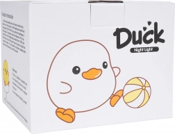 Nocna lampka kaczuszka z silikonu z dotykowym sterowaniem