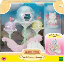 Latający pojazd kwiatowych wróżek SYLVANIAN FAMILIES z kocią wróżką
