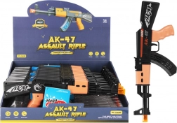 Dziecięca strzelba ze światłem i dźwiękiem, 35 cm