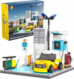 Konstrukcyjny zestaw CaDA Shell stacja ładowania dla samochodów elektrycznych, 308 elementów