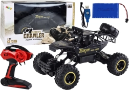 Zdalnie sterowany samochód terenowy RC 1:12 Black 4x4 2,4 GHz