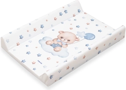 Mata do przewijania Baby Mix Miś 47 × 70 cm – Niebieski