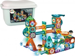 Magnetyczny świecący tor kulkowy