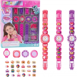 Kreatywny zestaw do tworzenia zegarków i bransoletek DIY