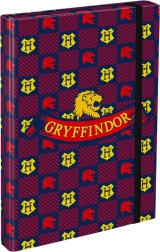 Baagl teczka na szkolne zeszyty A4 Harry Potter – Gryffindor