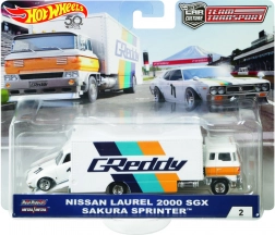 Hot Wheels ciężarówka zespołowa 1:64 kolekcja premium