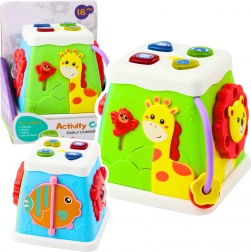 Interaktywna edukacyjna kostka dla dzieci