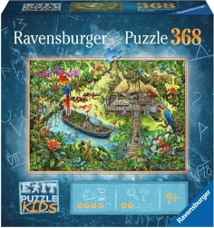 Ravensburger dżungla – ekspedycja, puzzle 2D 368 elementów