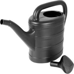 Plastowa konewka ogrodowa 5 l szara