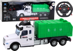 Zielony samochód RC zdalnie sterowany z efektami