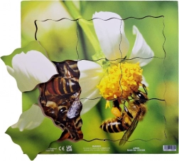 Just Jigsaws 600 Pszczoła – drewniane warstwowe puzzle