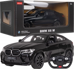 Rastar BMW X6 M 1:14 RC auto z pilotem 2,4 GHz – czarna