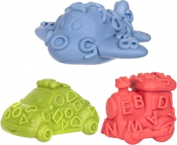 Sensoryczne pojazdy do kąpieli 3 szt. Tullo