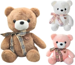 Pluszowy miś z kokardą