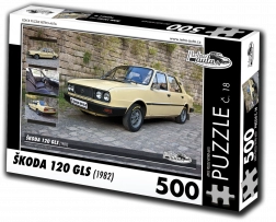 Puzzle Retro-auta Škoda 120 GLS 500 elementów