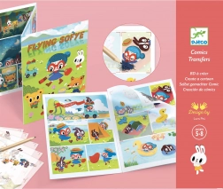 Komiks do dokończenia Flying Sofye od Djeco