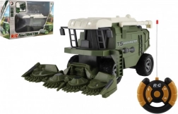 Zdalnie sterowany kombajn do kukurydzy z oświetleniem