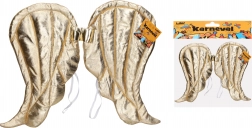 Karnawałowe złote skrzydła