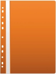 Szybkowiazałka A4 pomarańczowa z zawieszką euro