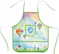 Dziecięcy fartuszek do zajęć plastycznych i gotowania z motywem balonów ASTRA