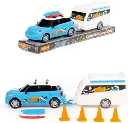 Samochód turystyczny z przyczepą Cruise Car POLesie
