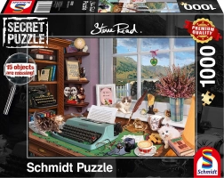 Schmidt Secret Puzzle Na biurku – 1000 elementów