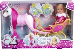 Láska Evi lalka Księżniczka przejażdżka