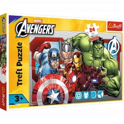 Puzzle 24 Maxi – MARVEL Avengers – Sprawiedliwi