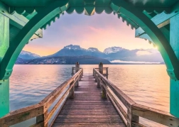 Puzzle RAVENSBURGER Jezioro Annecy 1000 elementów