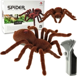 Sterowana zdalnie włochata tarantula z pilotem