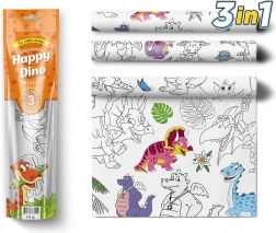 Pexi obrusy do malowania - Szczęśliwe dinozaury