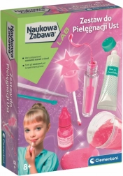 naukowa zabawa – zestaw kosmetyczny balsam i błyszczyk do ust CLEMENTONI (wersja polska)