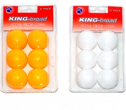 Piłeczki do tenisa stołowego – zestaw 6 szt.
