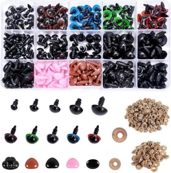 Bezpieczne oczy i noski do pluszaków – zestaw 560 szt.