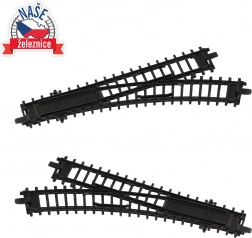 Tory – rozjazdy do dziecięcych pociągów, 2 szt.