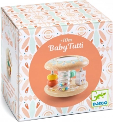 Drewniana zabawka dla niemowląt Baby Tutti DJECO