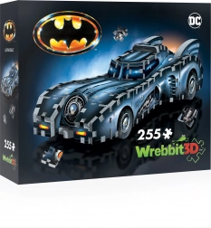 Wrebbit 3D Puzzle Batman: Batmobil 255 elementów