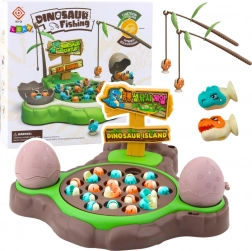 Gra dla dzieci Łapanie dinozaurów na magnesy z dźwiękami