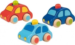 Goki drewniany samochodzik z klaksonem
