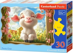 Castorland puzzle piękna koza 30 elementów