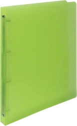 Segregator PP A4 prezentacyjny, 4 pierścienie, zielony