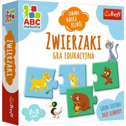 Edukacyjna gra Zwierzątka ABC Malucha od Trefl